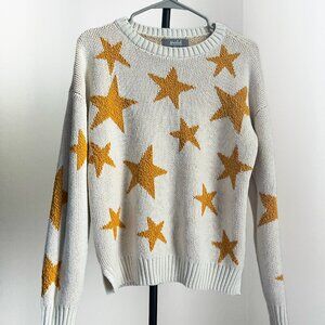 Woven Knit Star Sweater by Marled
